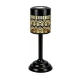 thumbnail image 2 of Aaihamo Outdoor Solar Table Lamp, Black Openwork Waterproof Ironwork LED Projection Light, Solar Powered Peony Flower Table Lamp for Outdoor Garden Yard, 2 of 6