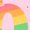 Pink, variant on 10th Birthday Girls Graphic Tee, Cute Rainbow Double Digits Crown 100% Cotton Kids Short Sleeve T-Shirt