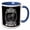 Blue/White, variant on 3drose, Never Underestimate the Power of a Woman Born in February - Aquarius, 11oz Mug