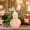 Pink, variant on HongHeng 1Pc Christmas Snowman Shaped Scented Candle, Handmade Aesthetic Aroma Soy Wax Decorative Candle for Table Photo Prop,Prefect for Christmas Eve Party Decoration and Gift
