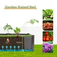 thumbnail image 5 of Ataucjin Deep Raised Garden Beds,Plants Garden Boxes with Drainage Plugs for Veggies Flowers Herbs Deep Root Plants Growing, 5 of 6