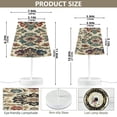 thumbnail image 3 of YAZAOO Table Lamp Creative Ornate Floral Elegance Pattern Simple Pattern Night Light, 3 of 8