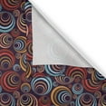 thumbnail image 6 of Ambesonne Abstract Valance & Curtain, Circular Spiral Shapes, 55"x30", Multicolor, 6 of 6