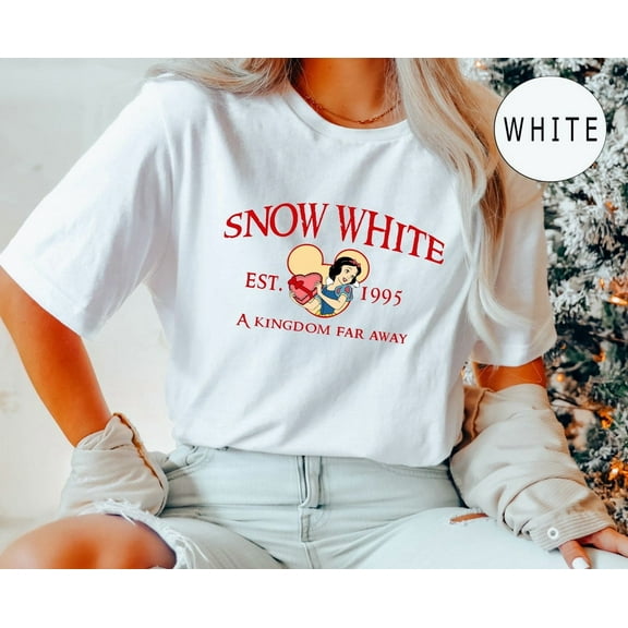 Retro 90S Disney Snow White Shirt, Disney Character Shirt, Retro Snow White And The Seven Dwarfs Shirt, Disneyworld Shirts, S-5Xl Shirt