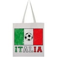 thumbnail image 3 of Inktastic Italian Soccer Tote Bag, 3 of 4