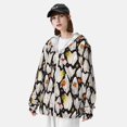 thumbnail image 3 of Gaeub Different Ghosts Men's and Women's UPF 50+ Long-Sleeved Sun Protection Clothing, Fishing Shirt Long Sleeve Zip-Small, 3 of 7