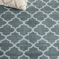 thumbnail image 6 of SAFAVIEH Arizona Shevon Trellis Polyester Machine Washable Runner Rug, Green, 2'6" x 8', 6 of 7
