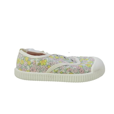 

Pre-owned H&M Girls White | Pink Floral Sneakers size: 7.5 Toddler
