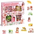 thumbnail image 1 of 100 Hojas de Pegatinas de para Scrapbooking, 100 Hojas de Pegatinas Transparentes de PET con Paisajes para Diario., 1 of 5