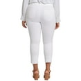 thumbnail image 2 of NYDJ womens  Plus Sheri Optic White Ankle Crop Jean, 24W, 2 of 3