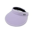 thumbnail image 3 of Jinhomg Sun Visor Hats for Women, Foldable Wide Brim Womens Golf Cap Lightweight UV Protection Beach Sun Hat Fashion Versatile Travel Cap Sales Today Purple, 3 of 4
