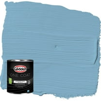 Glidden One Coat Arabella / Blue Eggshell Interior Paint with Primer, 1 Quart