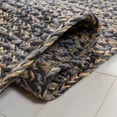 thumbnail image 5 of SAFAVIEH Natural Fiber Geordie Solid Area Rug, Black/Natural, 3' x 5', 5 of 8