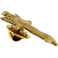 thumbnail image 2 of Antique Gold Angel with Flowing Dress Spiritual Lapel Pin, 2 of 3