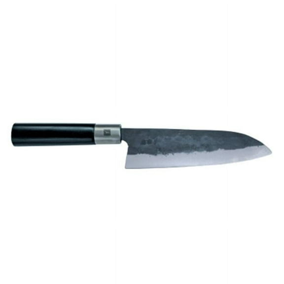 Chroma  Haiku Kurouchi 6.75 in. Santoku Knife - Metallic