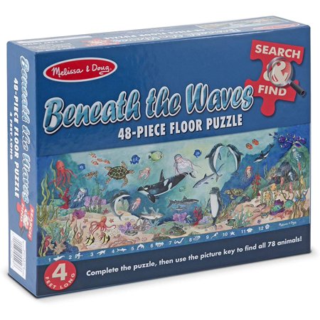Search & Find Under the Sea Floor Puzzle (Preschool, Sturdy Cardboard Construction  48 Pieces Best for 4, 5, 6, and 7 Year (Best Place To Find Old Cars)