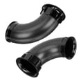 thumbnail image 1 of unbranded 2Pcs Car Speaker Air Port Tube Replacement Plastic Voice Outlet Accessory Black, 1 of 6