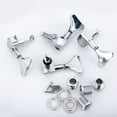 thumbnail image 2 of CRILSTYLEO Bass Guitar Locking Nut Set, Zinc Alloy Rectangular Design for Musicians and Live Performance, 2 of 7