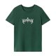 thumbnail image 1 of Camiseta para mujer verano simple clásico cómodo cuello redondo camiseta para senderismo femenino Verde, 1 of 7