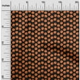 thumbnail image 2 of oneOone Polyester Spandex Black Fabric Pumpkin Craft Projects Decor Fabric Printed By The Yard 56 Inch Wide, 2 of 4