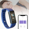 Indigi Fitness Monitoring Wristband & Watch - Heart Rate / Blood Pressure / Oxygen Monitoring / Pedometer Activity Track