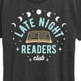 thumbnail image 3 of Instant Message - Late Night Readers Club - Women's Short Sleeve Graphic T-Shirt, 3 of 6