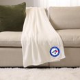 thumbnail image 1 of NHL, NBA, MLB White Sports Throw Blanket, 50" x 60", 1 of 5