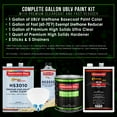 thumbnail image 2 of TUNNEL RAM GRAY METALLIC Low Voc Urethane Basecoat/Premium Clearcoat Car Auto Paint Complete FAST Gallon Kit, 2 of 6