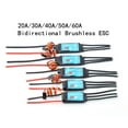thumbnail image 3 of Yeacher 40A Brushless ESC Bidirectional Electronic Speed Controller for RC Car Boat Remote Control Ship, 3 of 7