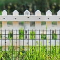 thumbnail image 5 of Metal Garden Fence, T-Shaped Garden Fence Square Model 10-Pack, 5 of 7