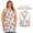 Tree leaf, variant on UNIWELL Oversized Aprons for Women with Pockets Cotton Polyester Adjustable Cross Back Apron for Cooking Baking Gardening