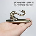 thumbnail image 5 of Uxcell 2pcs Zinc Alloy Window Curtain Tieback Holders Hook Drapery Screens Holdbacks Hooks, Bronze Tone, 5 of 7