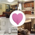 thumbnail image 4 of FRCOLOR 10pcs Purple Self Adhesive Heart Hooks for Home Use Iron Material No Drill Wall Hooks, 4 of 9