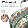 thumbnail image 5 of Womens Colorful Cartoon Dinosaurs Pattern Lunch Box for Work,Insulated Lunch Bag for Women,Loncheras Para Mujer,Leakproof Adult Lunch Bag for Work,Beach,Travel,Picnic,Camping, 5 of 7