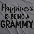 thumbnail image 2 of Womens Happiness Is Being a Grammy Funny T shirt Gift Grandmother for Grandma Womens Graphic Tees, 2 of 7