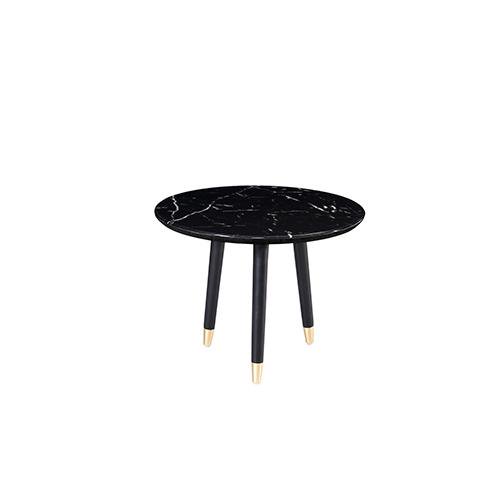 Mesa Lateral Kessa Muebles Lena Negro