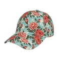 thumbnail image 6 of Lsque Rose Flowers Baseball Cap Trucker Low Profile Hat Golf Dad Hat Adjustable Original Classic Unconstructed Plain Cap Men Women, 6 of 9