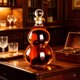 thumbnail image 4 of Gourd Shape Whiskey Bottle High Borosilicate Glass Whiskey Decanter Fashionable Shaped Bottle Enhance Your Wine Style Suitable For Gift And Own Use, 4 of 6