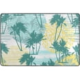thumbnail image 4 of SKYSONIC 36x24in Abstract Tropical Palms Area Rug, Artistic Fruits Non-Slip Floor Carpet for Indoor Living Dining Room Bedroom, 4 of 7