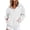White, variant on Enjoytime Sweatshirt For Women Long Sleeve Pullover Tops Trendy Half Button Down Fall Fashion Sweatshirts