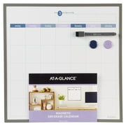 AT-A-GLANCE Harmony Magnetic Dry Erase Calendar Board, White (Q051414AH-WMT-R)
