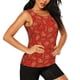 thumbnail image 2 of Fotbe Tomatoes Blusas Sin Mangas para Mujer – Estilo Casual, Corte Suelto, Slim-Fit, Cuello Redondo Deportivo, Tops de Verano para Gimnasio y Yoga-Large, 2 of 7
