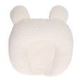 thumbnail image 1 of Almohadas moldeadoras de dibujos animados para bebés, cojín para dormir infantil de látex transpirable con cabeza plana para bebés de 0 a 12 meses, corazón de amor, 1 of 14