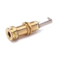 thumbnail image 4 of Prise Jack Cylindre Filetée 1/4 Pouce 6.35mm Entrée Sortie Guitare Basse (Doré), 4 of 9