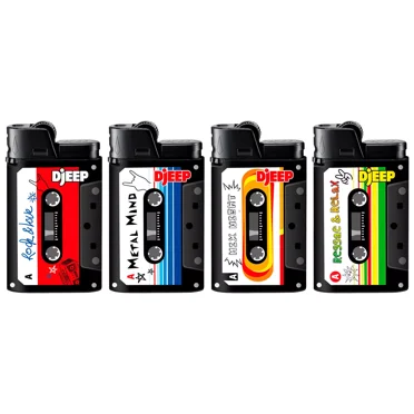 Pocket Lighters, LIMITED EDITION Collection Lighters, 4 Count Pack of
