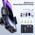 thumbnail image 2 of Miracase 3-in-1 Cell Phone Holder for Car, Universal Phone Holder Mount for Dashboard Air Vent Windshield Compatible with iPhone 15 14 13 12 11 Pro Max Xs XR X, Galaxy, 2 of 7