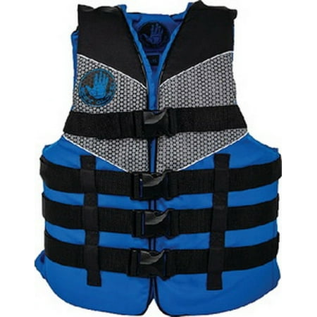 Body Glove USCG Type III Adult Life Jacket, Nylon Blue, S/M