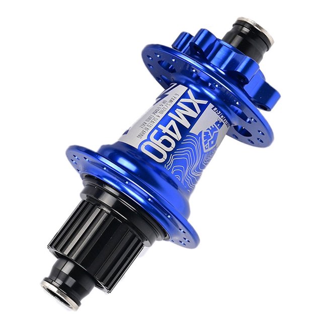 Speravity Cubo de rodamiento Mano de obra 28H 32 Instalación práctica delantera Eje de rueda Cubos de metal Superficie lisa Tamaño compacto Palanca de Herramientas y ferretería 32H Azul Speravity TO009135-03