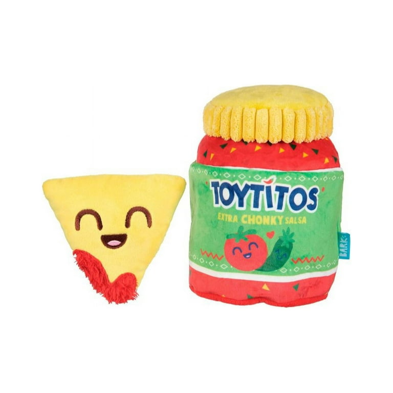 Dog Toys, Tortilla Chip Toy, Food Toy, Squeaky Toy, Dog Gifts