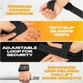 thumbnail image 2 of Special Essentials Wrist Straps for Weightlifting - Premium Padded Neoprene with Anti Slip Silicone Grip - Gym Lifting Straps Ideal for Men and Women, 2 of 7